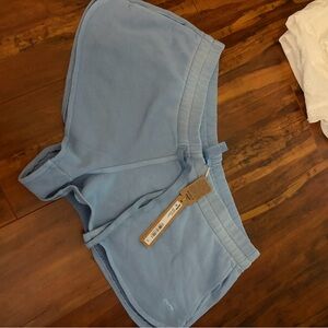 skims blue shorts nwt size medium